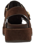 Coach Women's Sculpted C Fisherman Round Toe Sandals