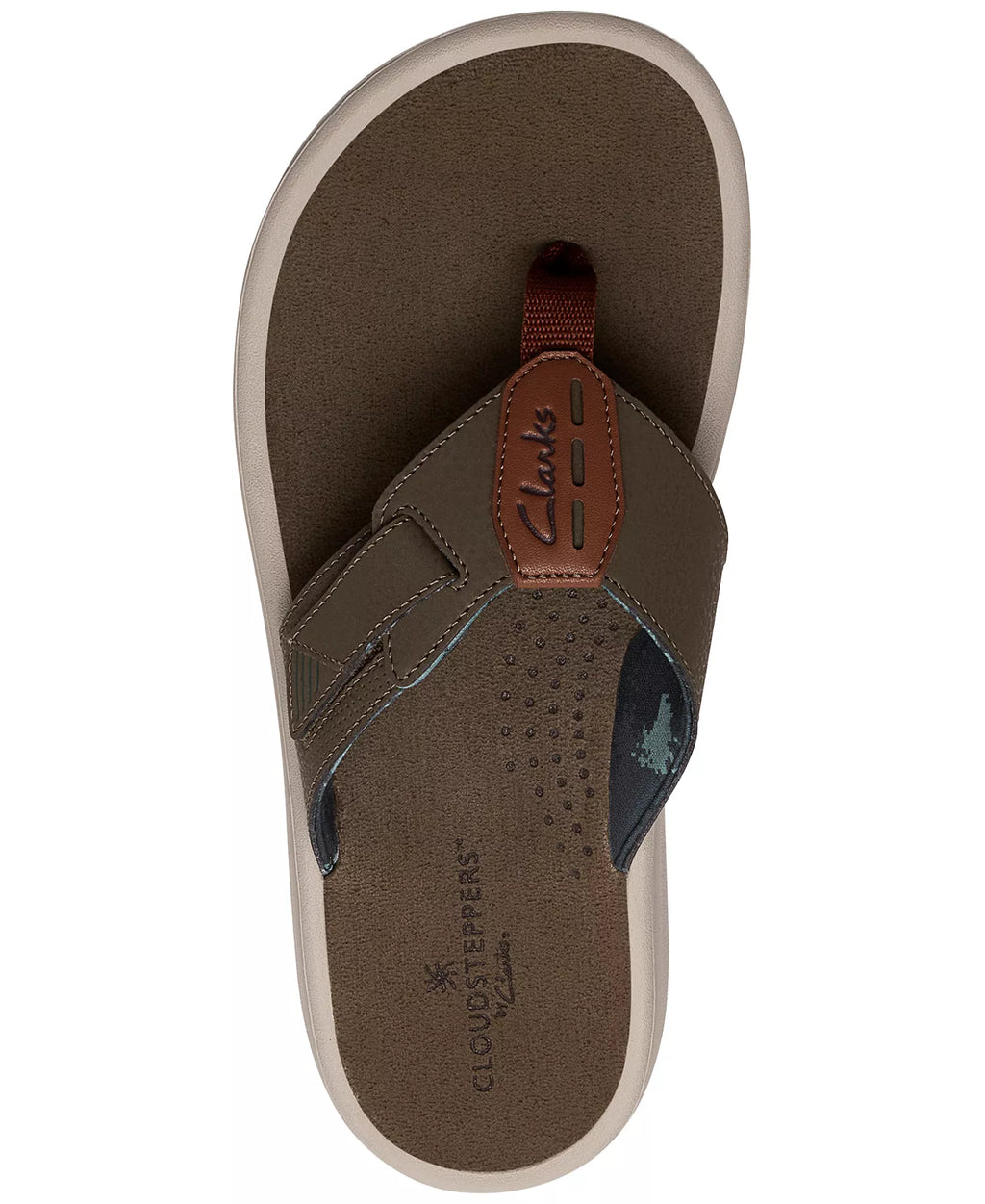 Clarks Men's Cloudsteppers Breeze Flip-Flop Sandals