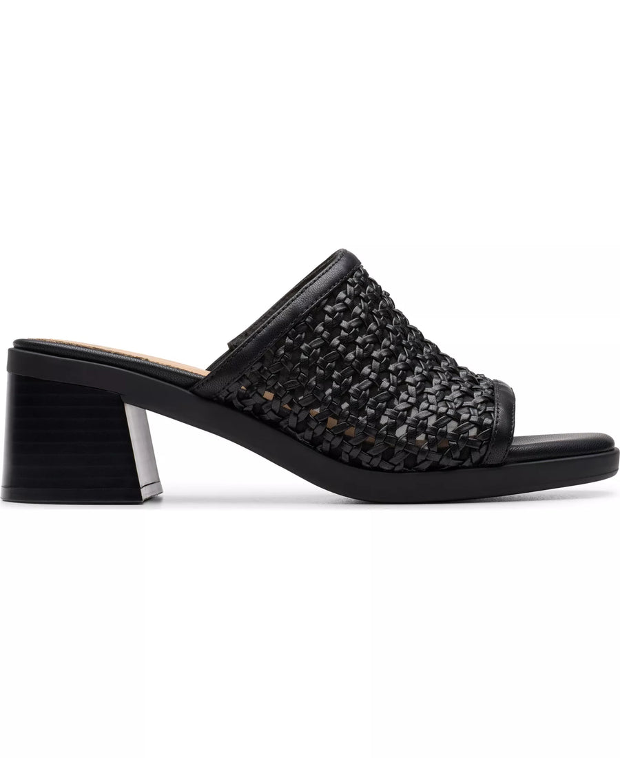 Clarks Women's Jaylan Slide Round Toe Dress Sandals