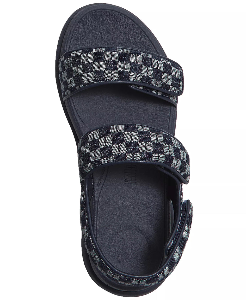 FitFlop Women's F-Mode Go Checkerboard Round Toe Sandals