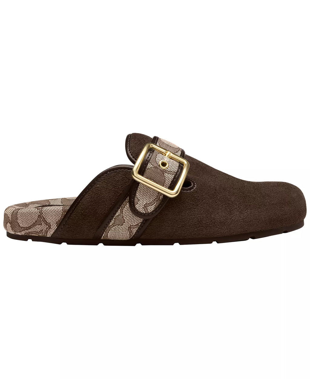 Coach Women's Archival Slip-On Buckle Clogs