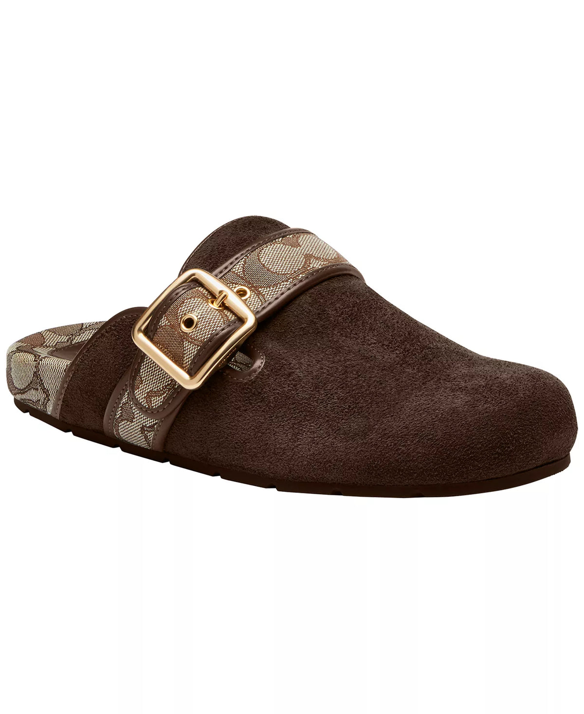 Coach Women's Archival Slip-On Buckle Clogs