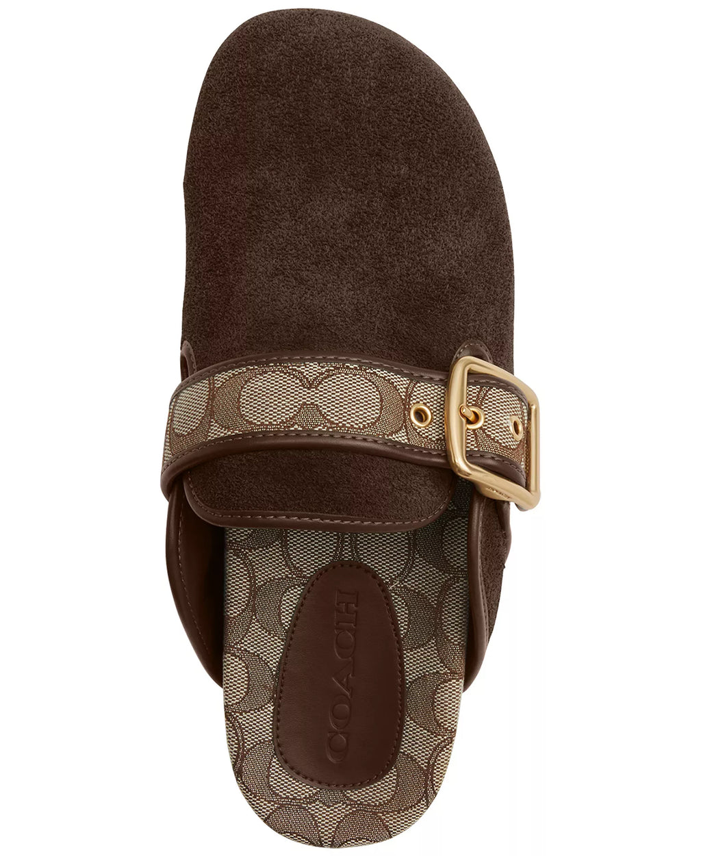 Coach Women's Archival Slip-On Buckle Clogs
