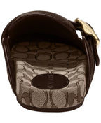 Coach Women's Archival Slip-On Buckle Clogs