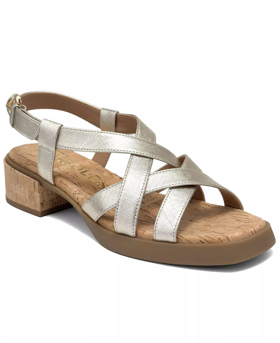 Aerosoles Women's Daily Low Heeled Strappy Sandals