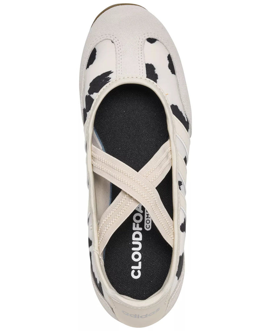 Adidas Women's Barreda Mary Jane Cow Print Sneakers