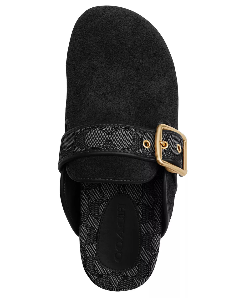 Coach Women's Archival Slip-On Buckle Clogs