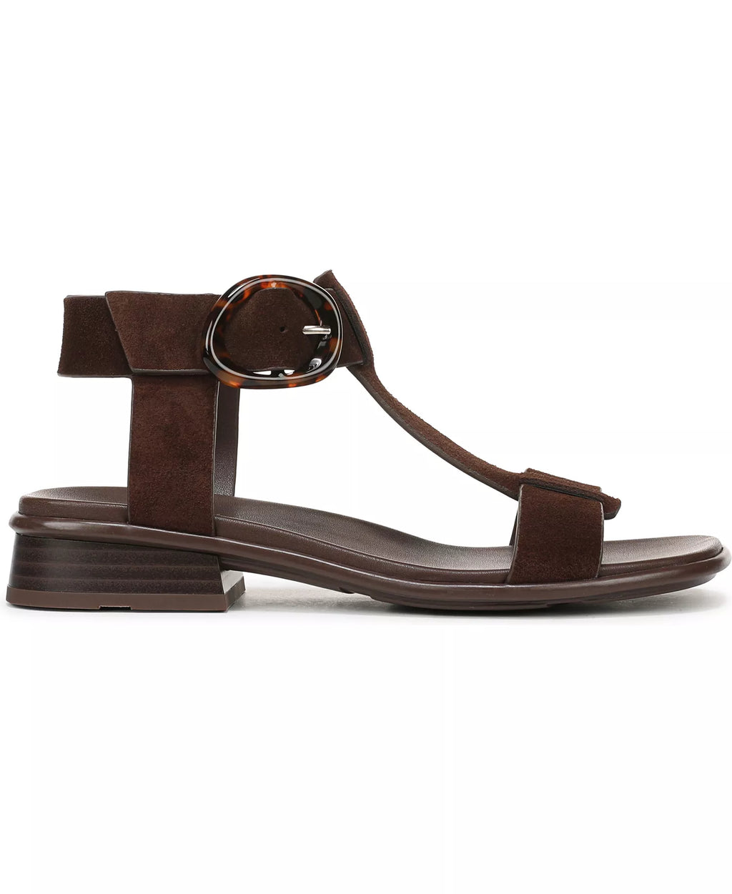 Naturalizer Women's Brandy T-Strap Block Heel Sandals