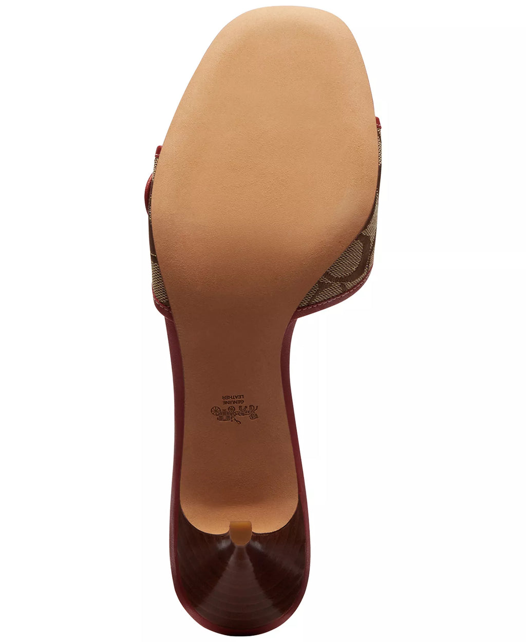 Coach Women's Margot Slip-On Kitten Heel Sandals