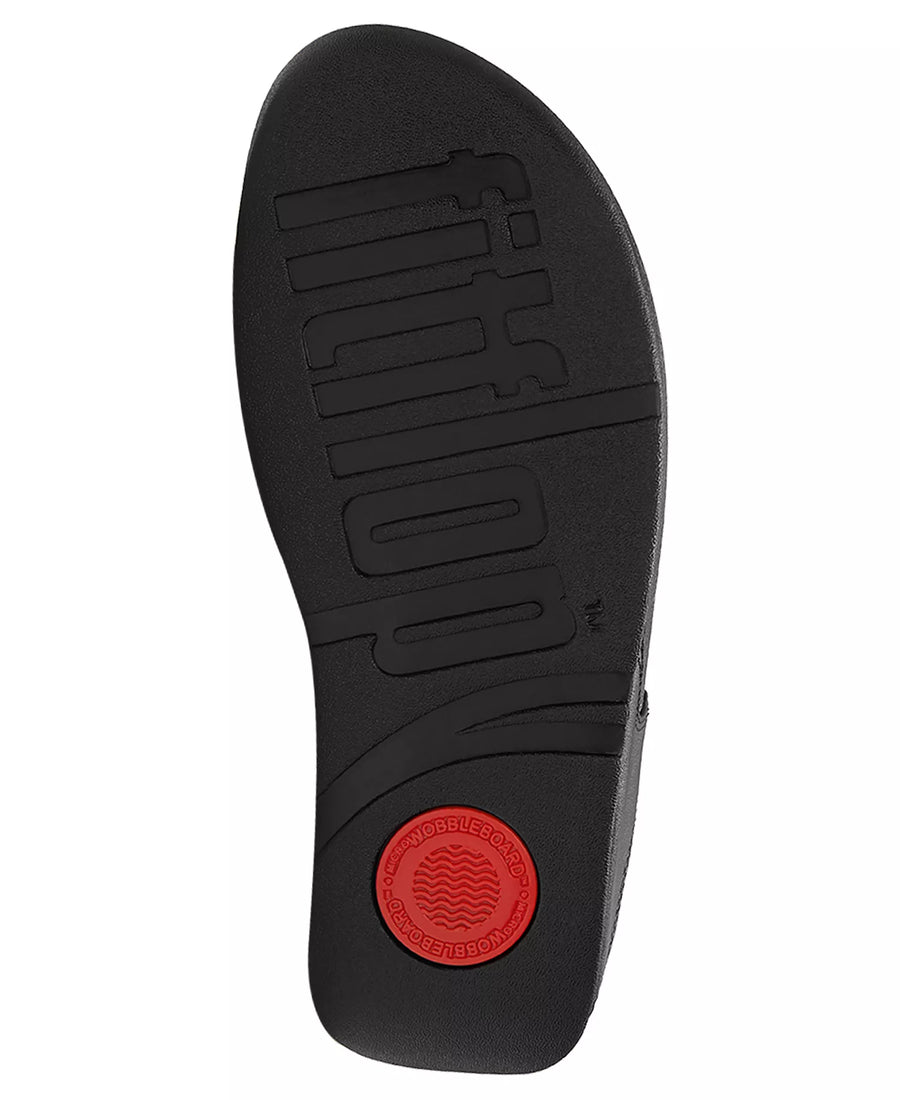 FitFlop Women's Lulu Beaded Toe Post Slip-On Sandals