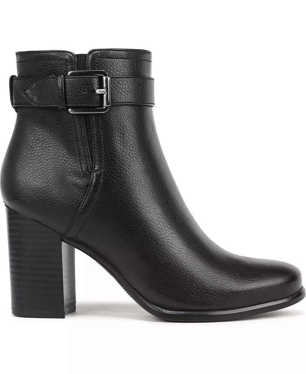 Naturalizer Women's Solana Block Heel Zipper Short Booties