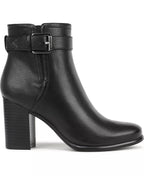 Naturalizer Women's Solana Block Heel Zipper Short Booties