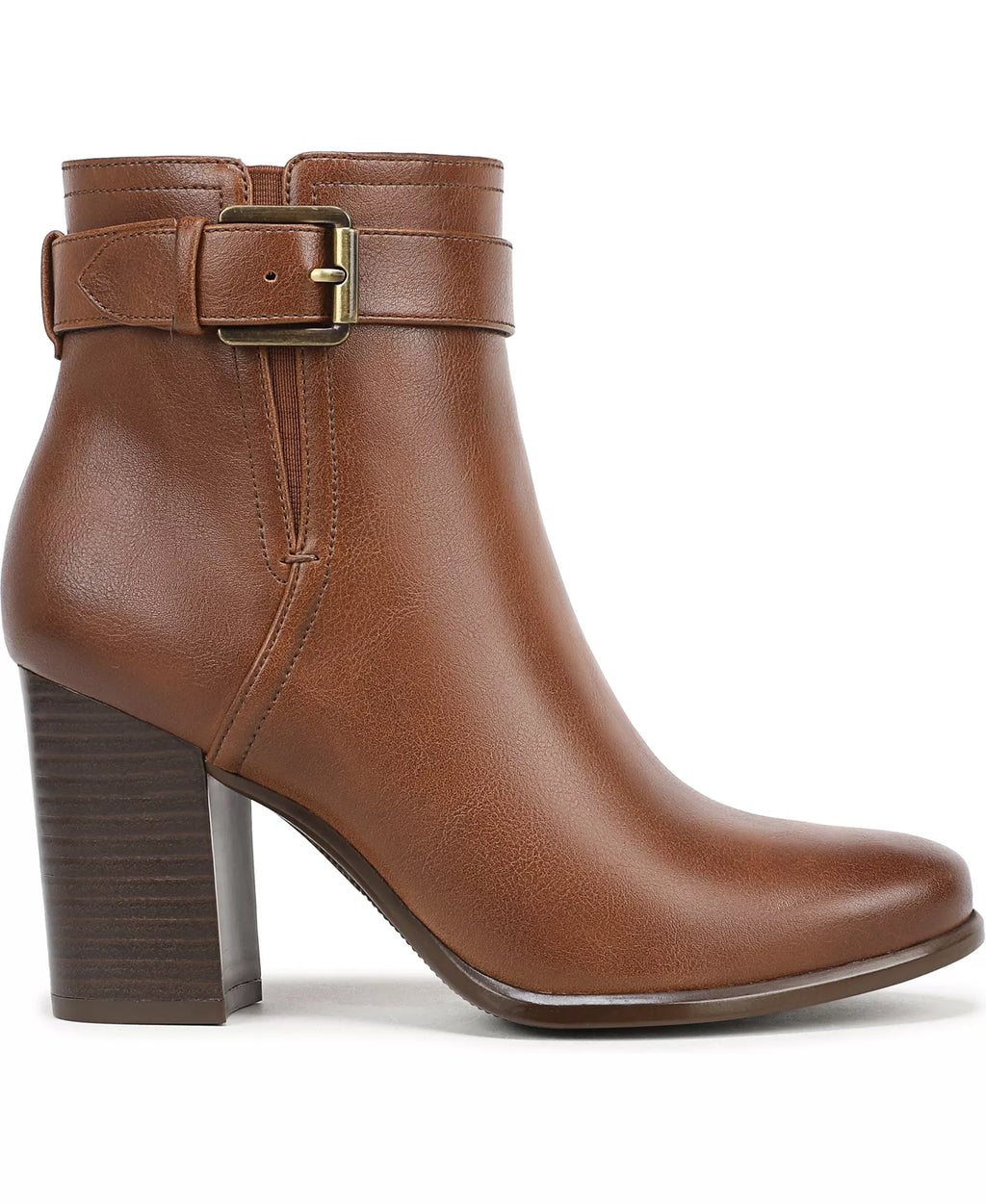 Naturalizer Women's Solana Block Heel Zipper Short Booties