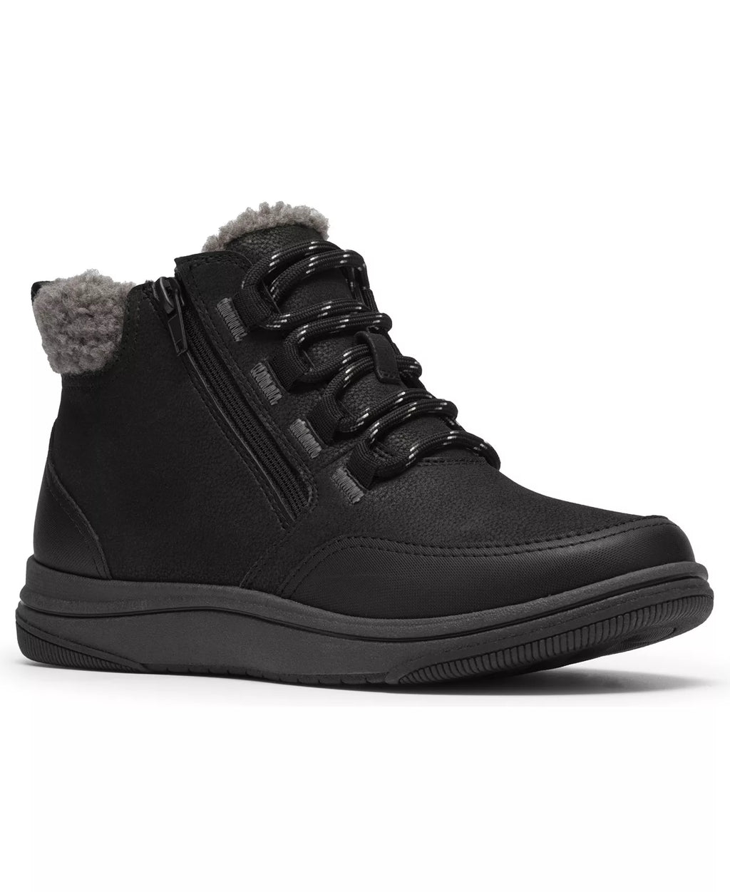 Clarks Women's Breeze Moss Zipper Booties