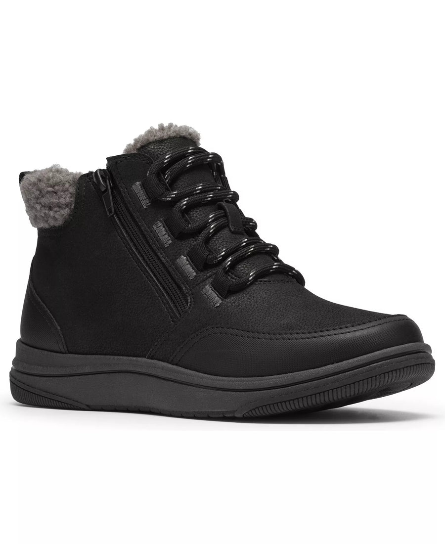 Clarks Women's Breeze Moss Zipper Booties
