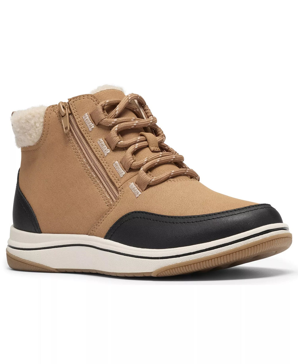 Clarks Women's Breeze Moss Zipper Booties