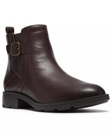 Clarks Women's Adalynn West Buckle Round Toe Booties