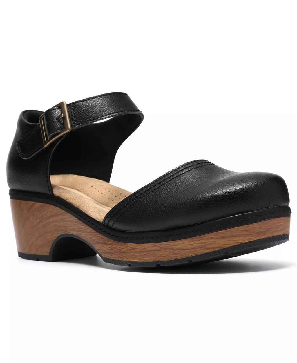 Clarks Women's Paizlee Leah Buckle Clogs
