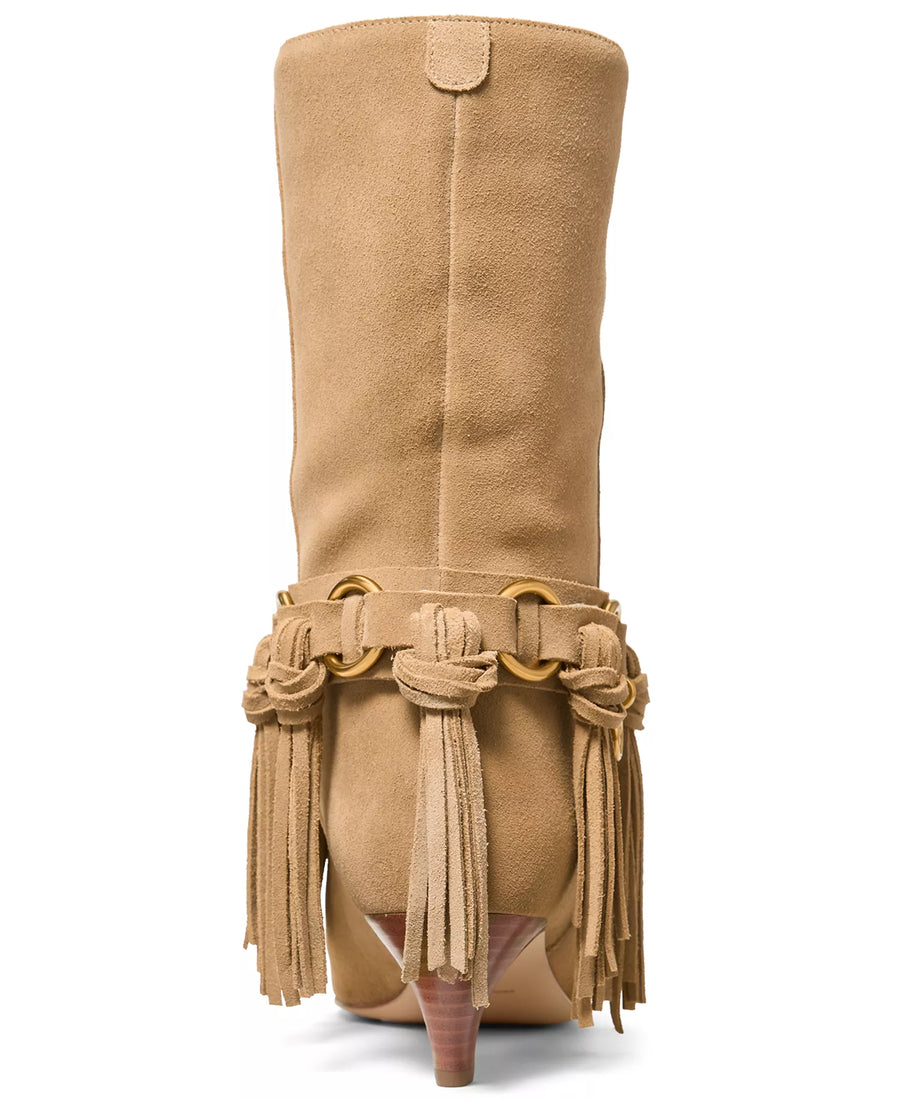 Michael Kors Michael Kors Women's Daniela Fringe Slip-On Boots