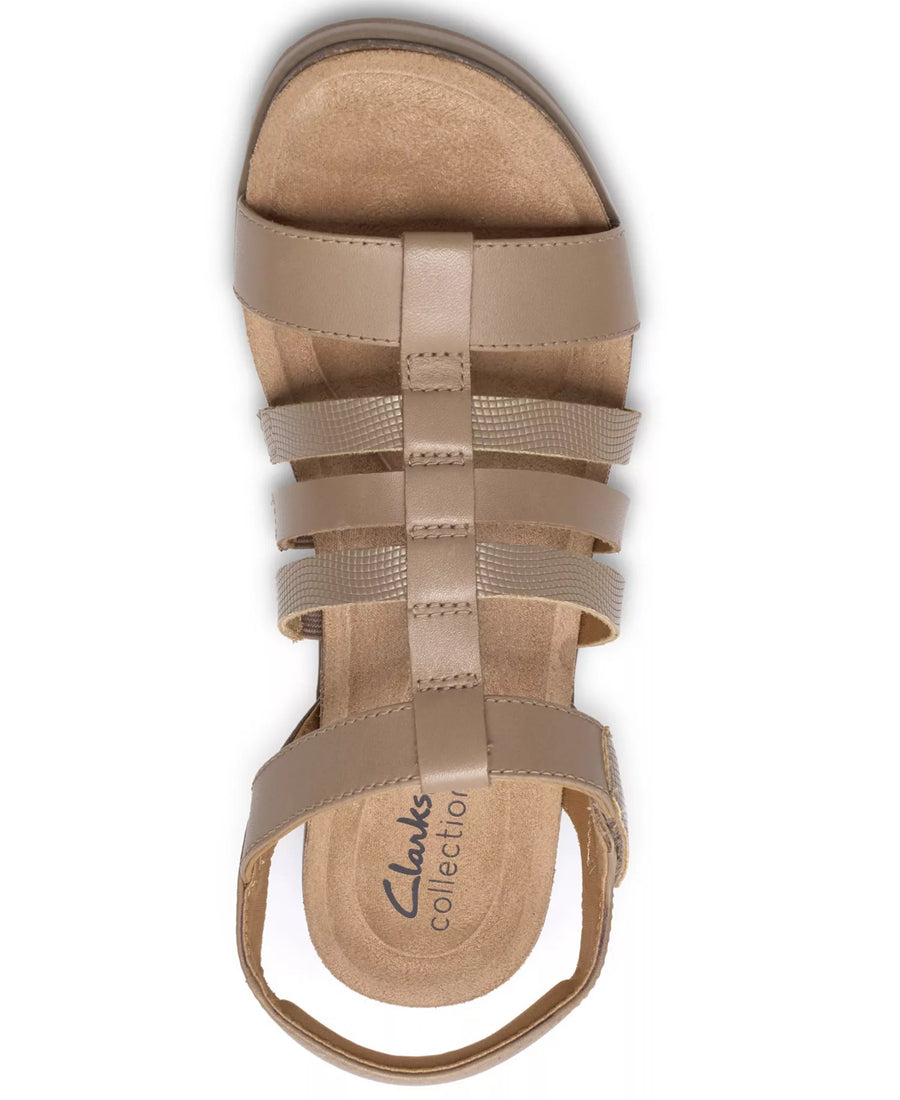 Clarks Women's Kacha Step Wedge Sandals