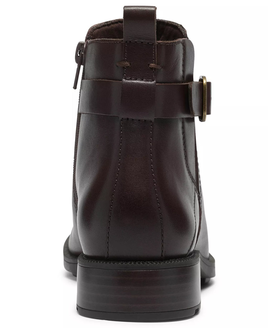 Clarks Women's Adalynn West Buckle Round Toe Booties