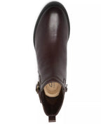 Clarks Women's Adalynn West Buckle Round Toe Booties