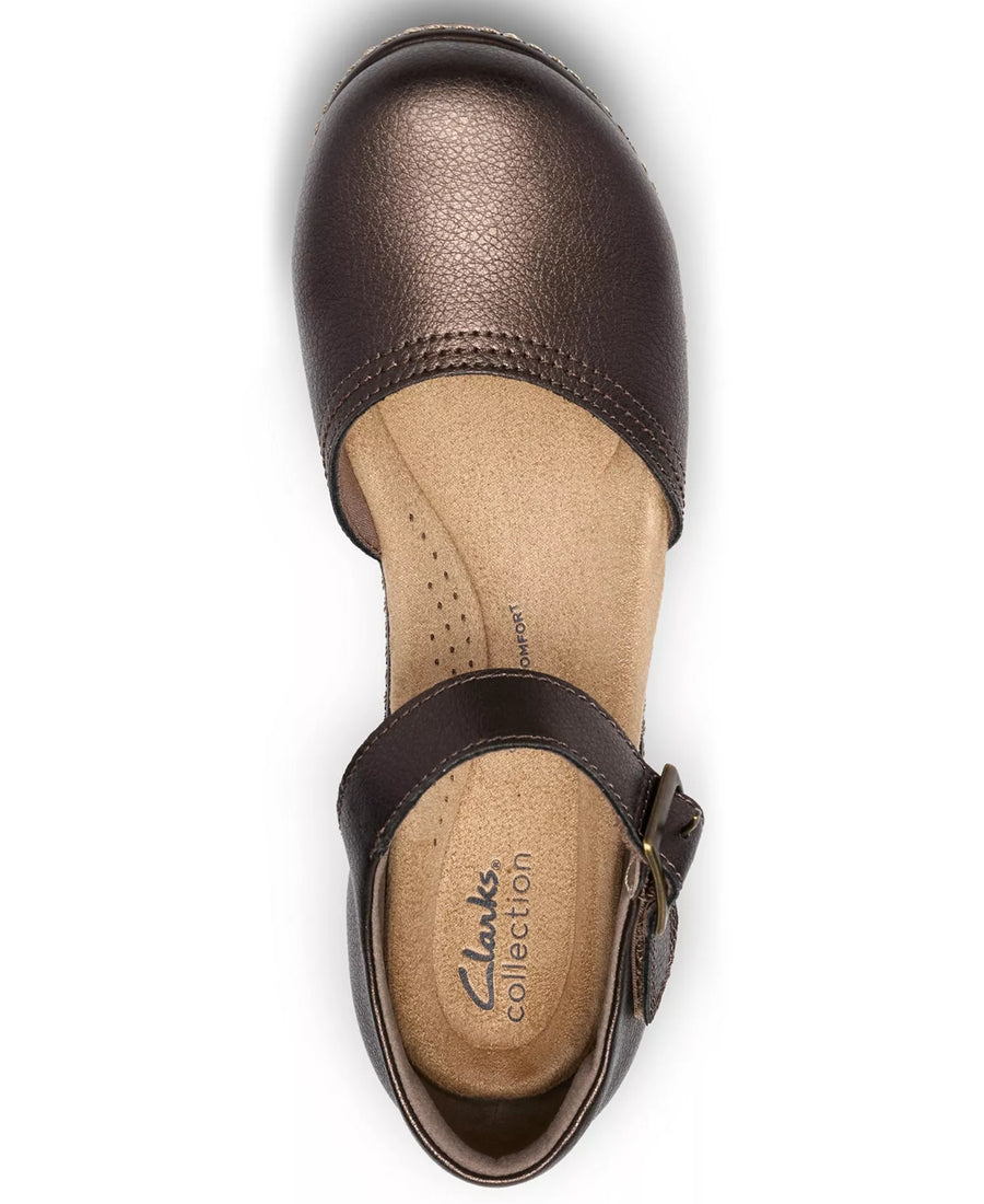 Clarks Women's Paizlee Leah Buckle Clogs
