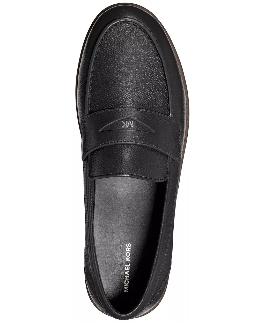 Michael Kors Men's Wesley Pebbled Leather Loafers