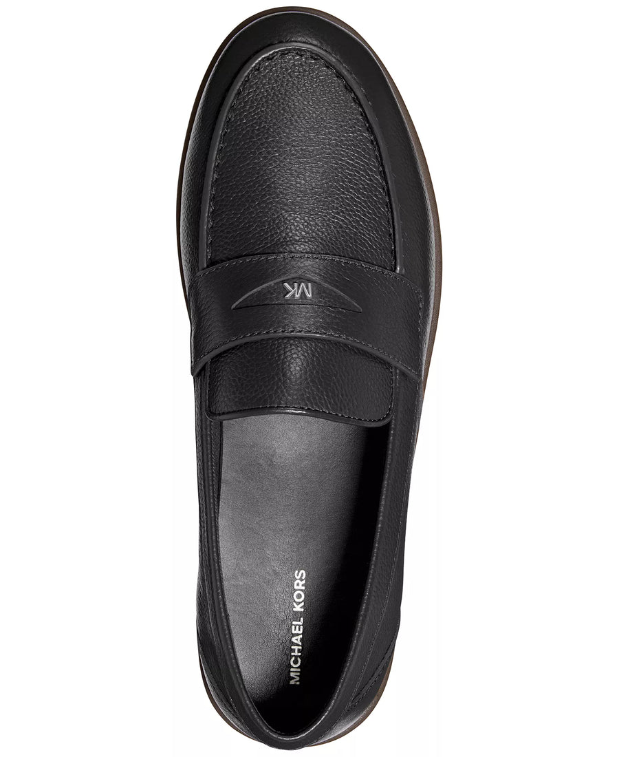 Michael Kors Men's Wesley Pebbled Leather Loafers