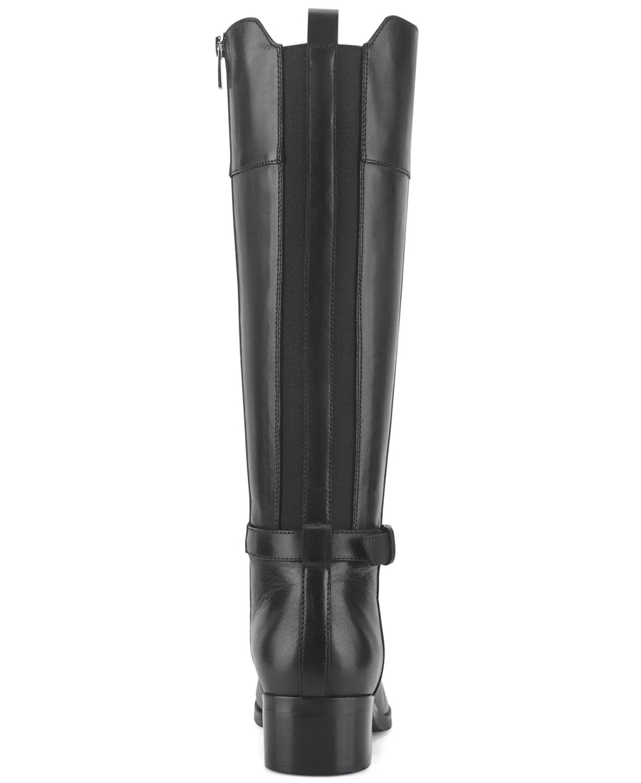 Rockport Women's Tabbyy Wide-Calf Leather Tall Boots