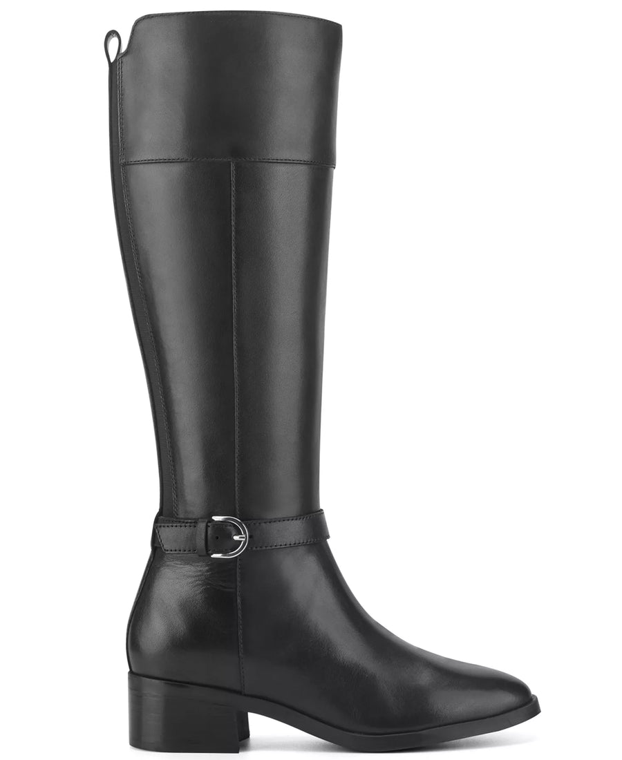 Rockport Women's Tabbyy Wide-Calf Leather Tall Boots