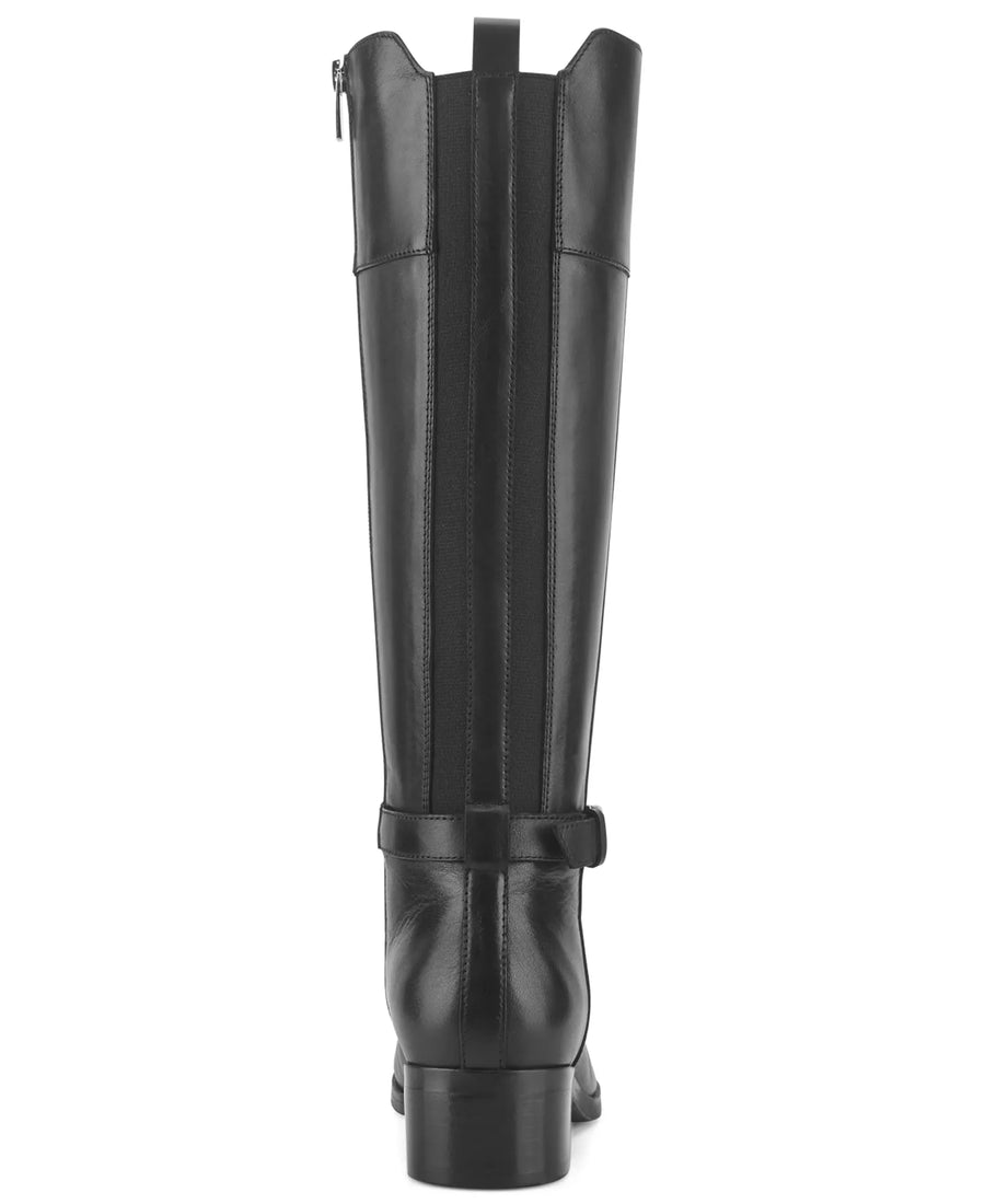 Rockport Women's Tabbyy Tall Leather Block Heel Boots