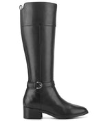 Rockport Women's Tabbyy Tall Leather Block Heel Boots