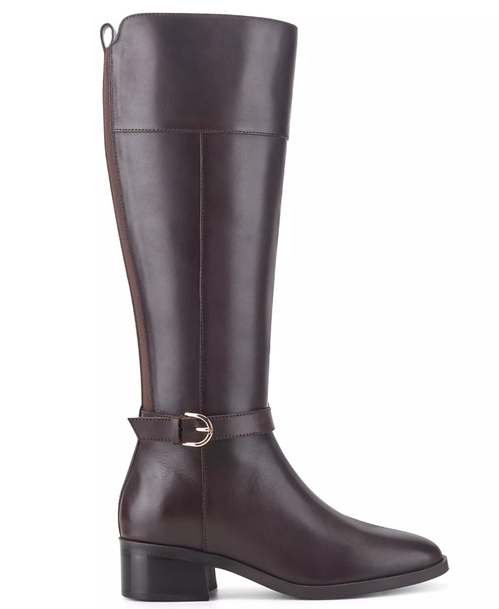 Rockport Women's Tabbyy Tall Leather Block Heel Boots