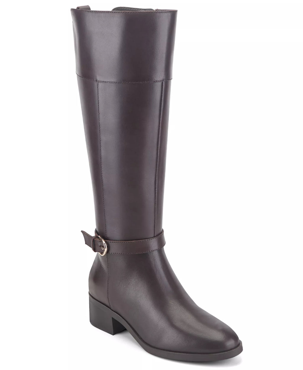 Rockport Women's Tabbyy Tall Leather Block Heel Boots