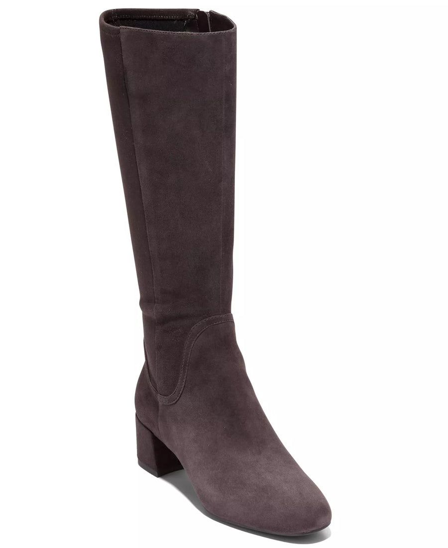 Cole Haan Women's Go-To-Serenna Block Heel Tall Shaft Dress Boots