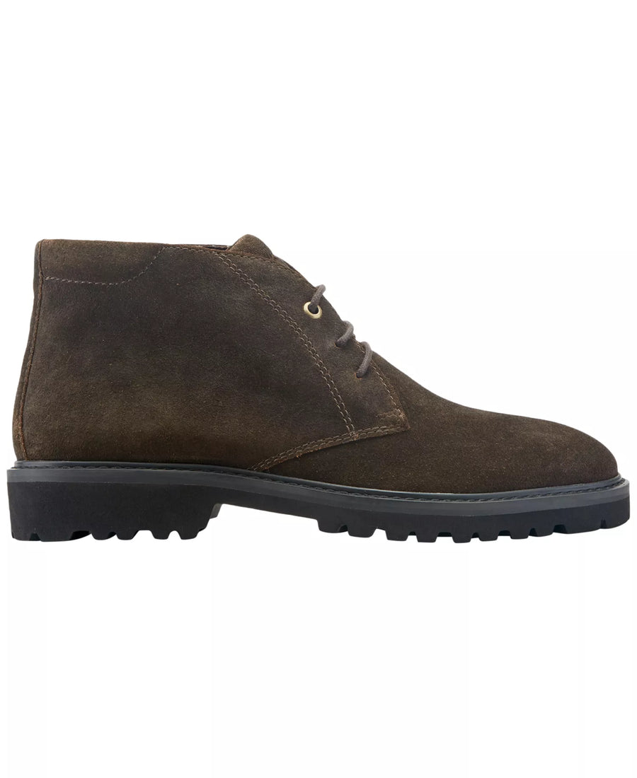 Rockport Merrick Waterproof Lace-Up Suede Chukka Boots