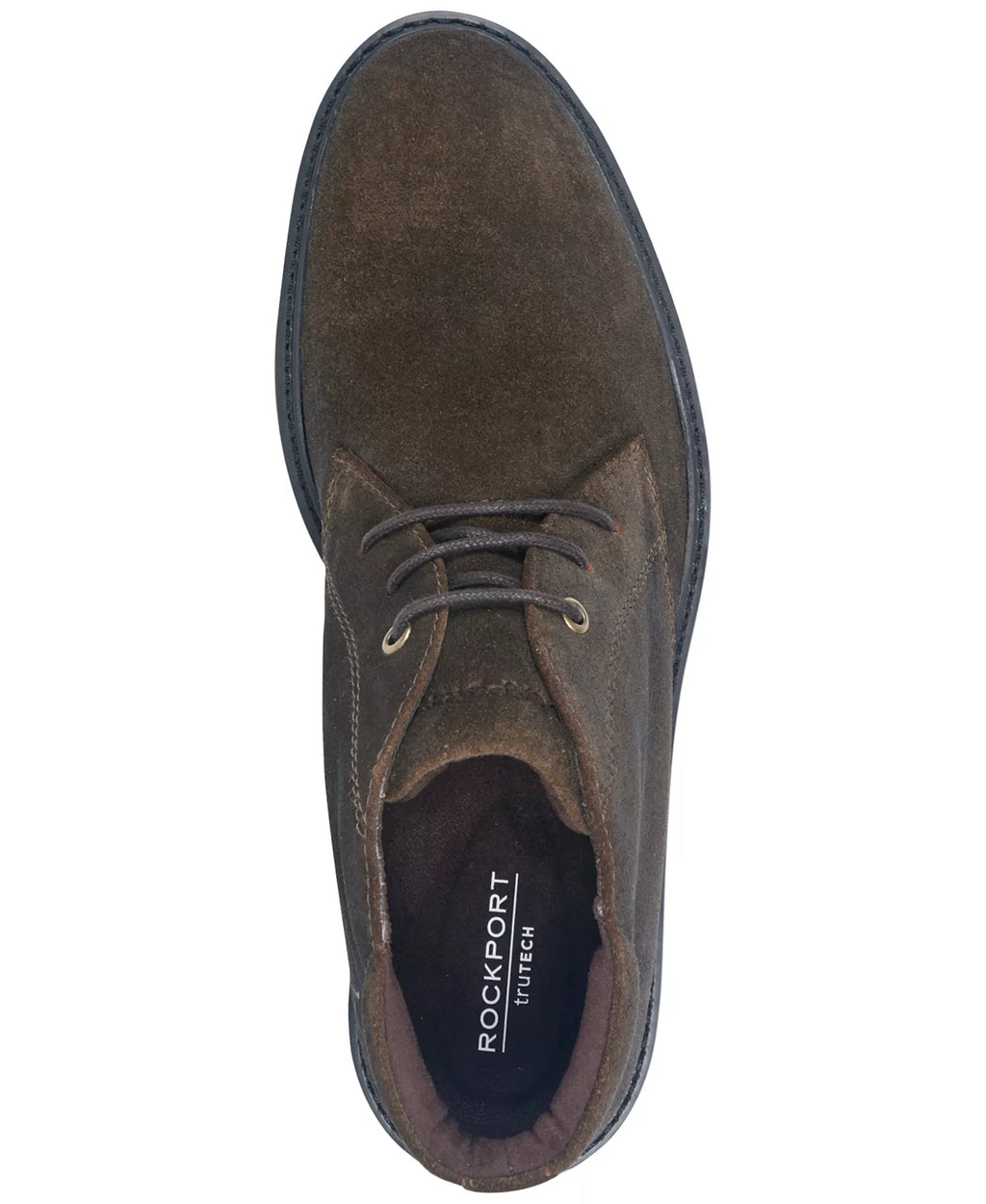 Rockport Merrick Waterproof Lace-Up Suede Chukka Boots
