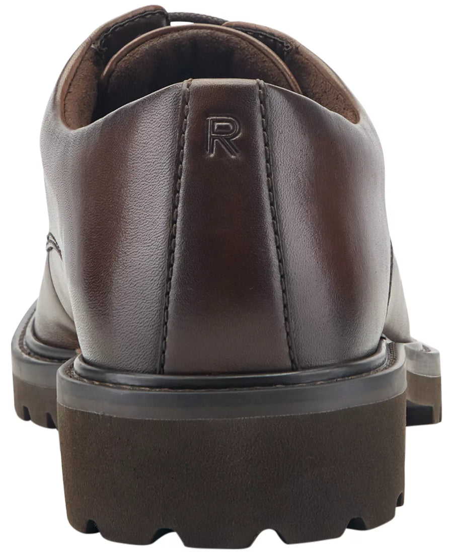 Rockport Men's Max Lace-Up Plain Toe Cushioned Insole Oxfords