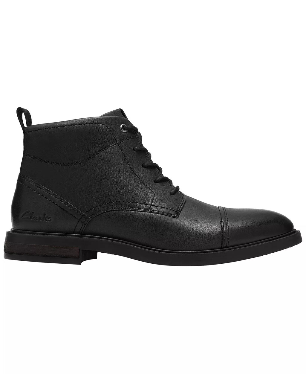Clarks Men's Jaxen Leather Cap-Toe Work Boots