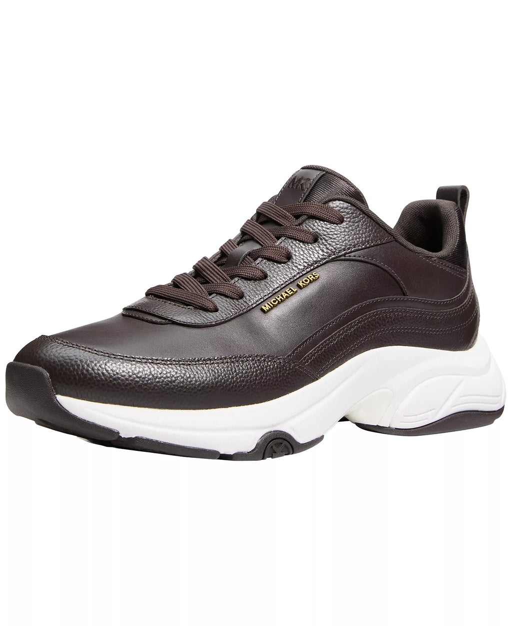 Michael Kors Men's Hartley Lace-up Leather Low Top Sneakers
