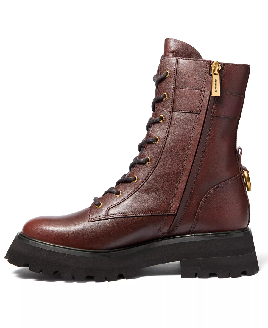 Michael Kors Michael Kors Women's Caleb Lug Zipper Booties