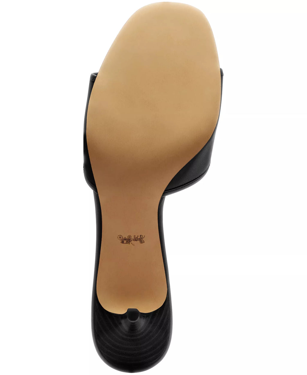 Coach Women's Margot Oversized Buckle Slip-On Sandals
