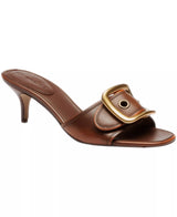 Coach Women's Margot Oversized Buckle Slip-On Sandals