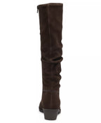Clarks Women's Danyelle Rose Knee-High Square Toe Suede Boots