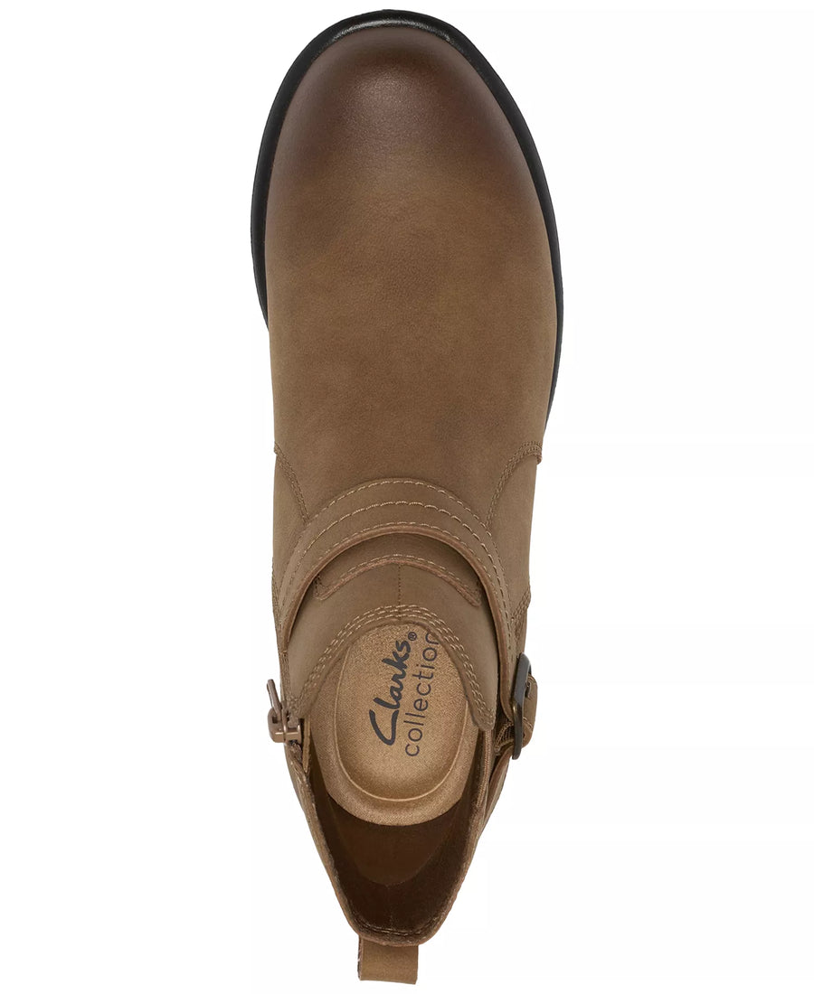 Clarks Women's Kynnzie Rise Zipper Booties