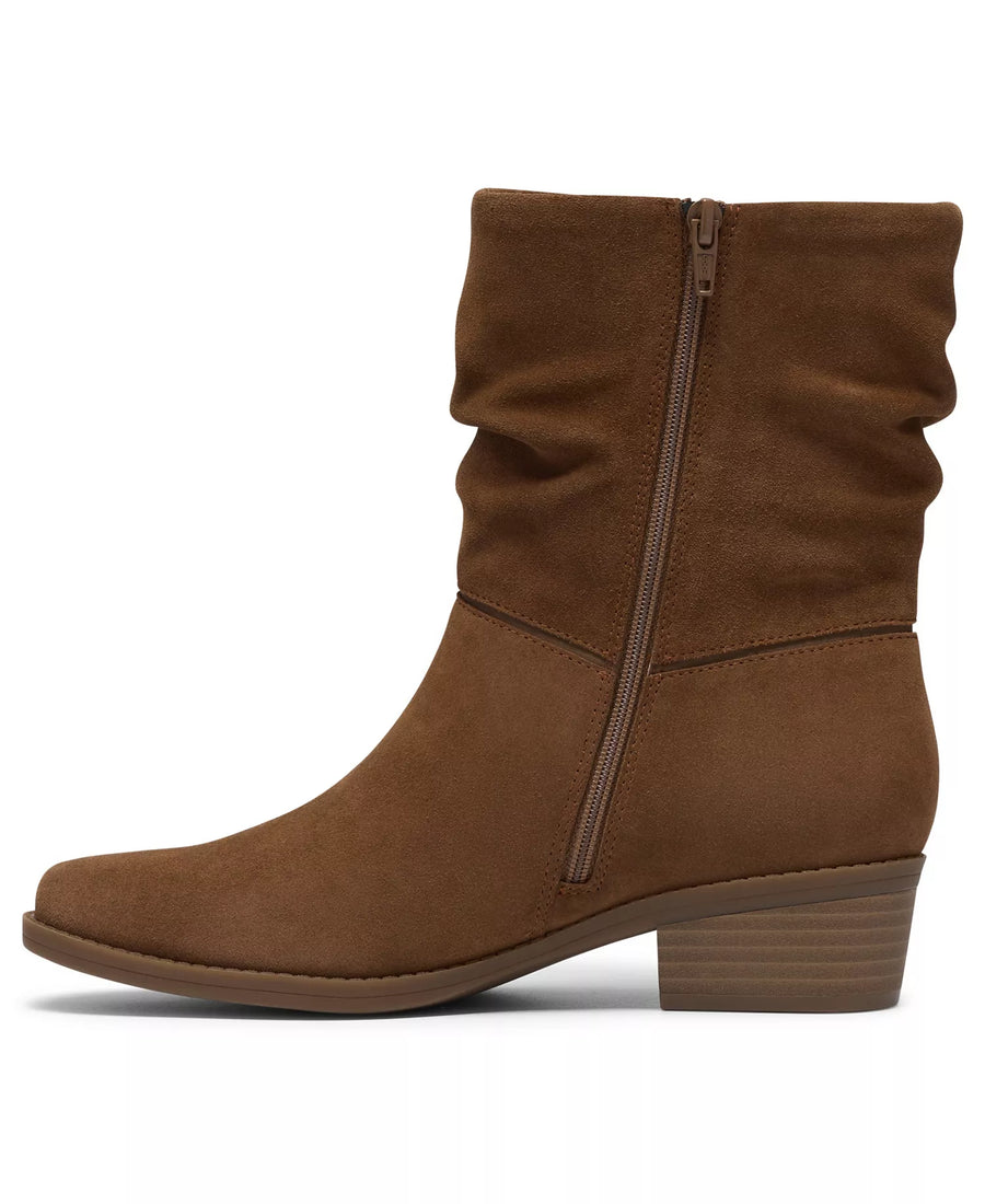 Clarks Women's Danyelle Ruby Round Toe Booties