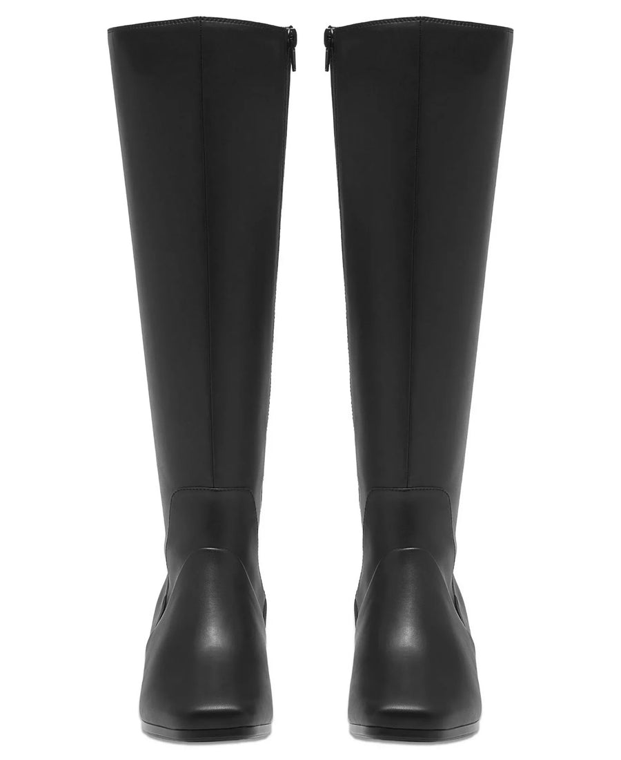 Clarks Women's Marriann Chic Knee-High Square Toe Block Heel Boots