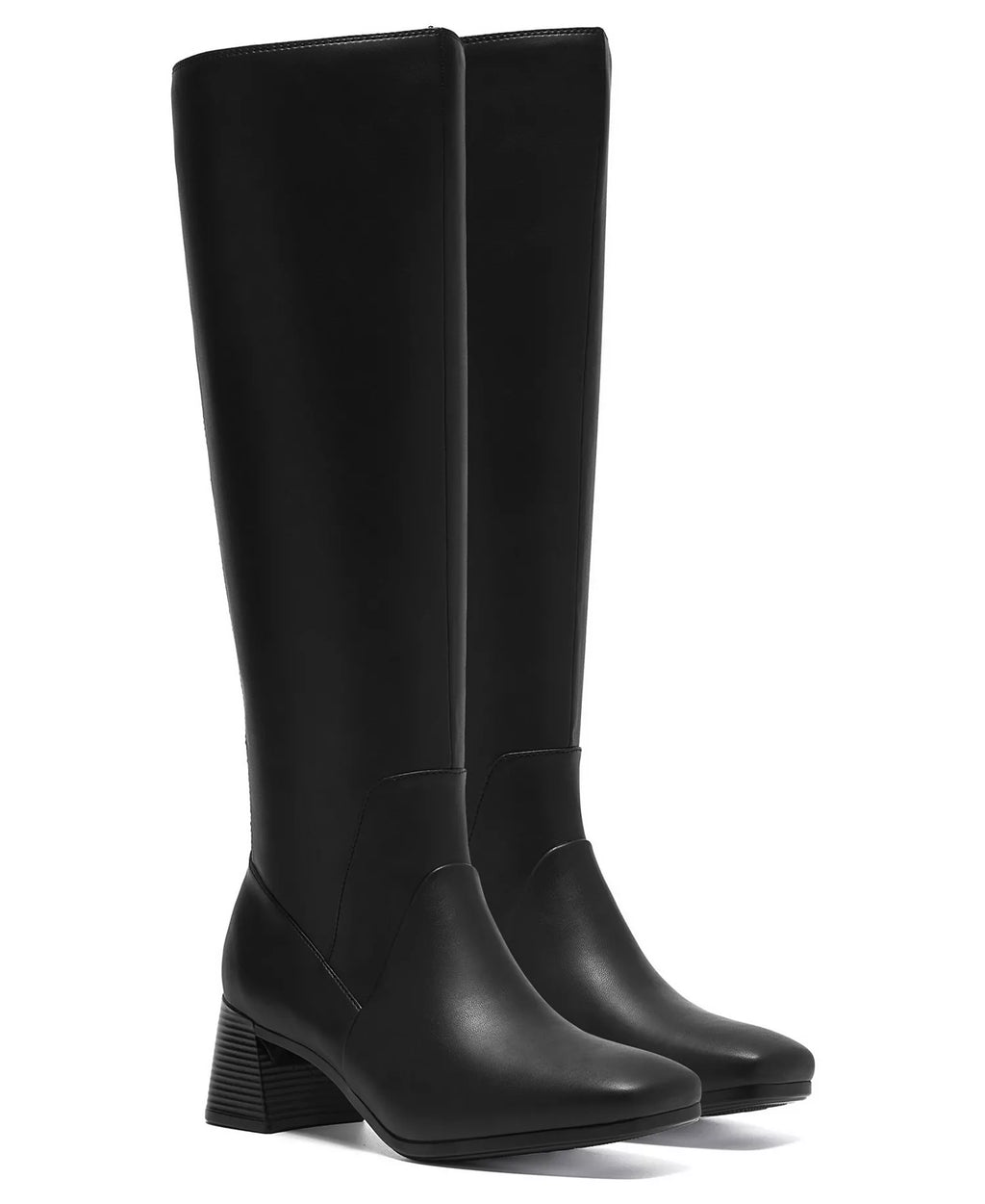 Clarks Women's Marriann Chic Knee-High Square Toe Block Heel Boots