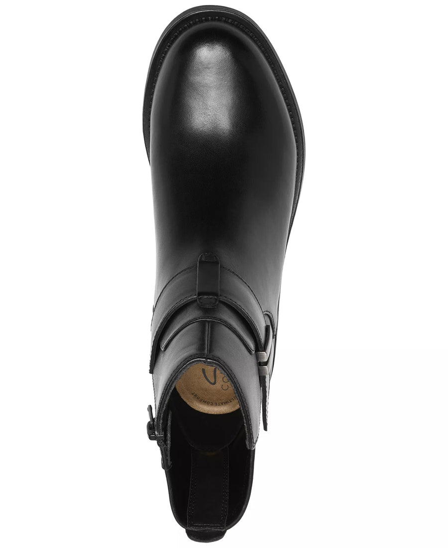 Clarks Women's Maye Beth Round Toe Booties